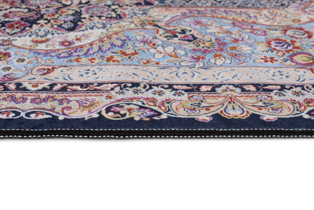Tappeto Victoria con Frange Rosetta Multicolore