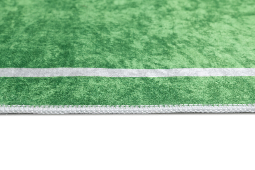 Tappeto Emma Bambini Verde Campo Sportivo Antiscivolo