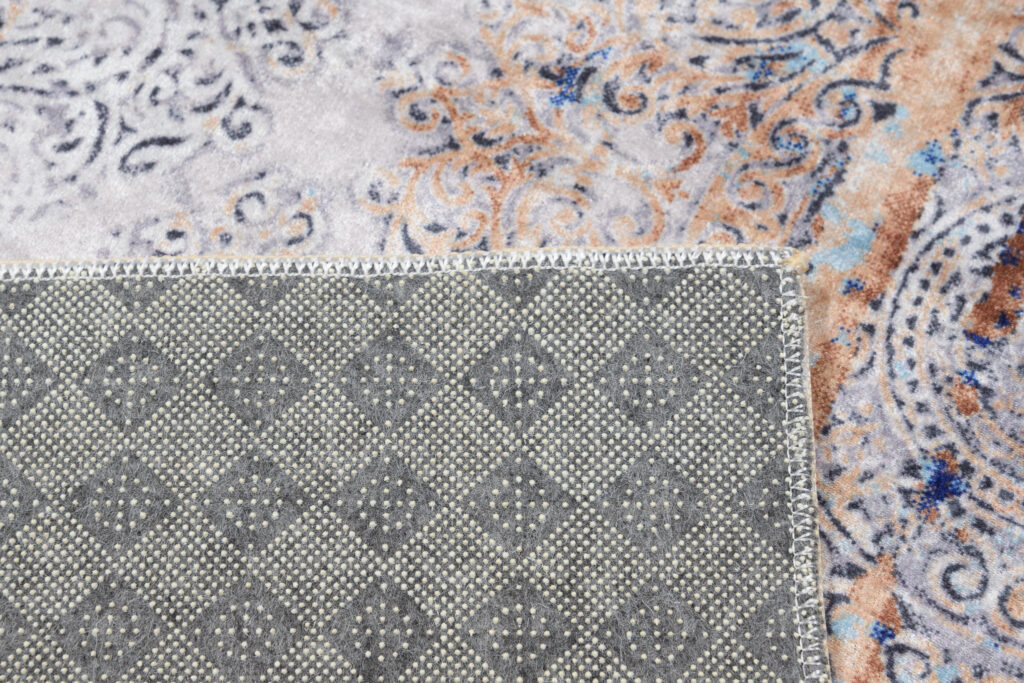 Tappeto Victoria Vintage Blu Scuro Rame