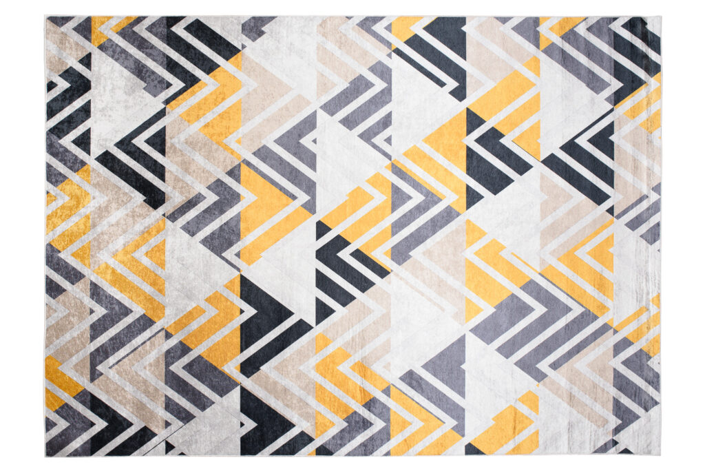 Tappeto Toscana Multicolore Triangoli e Zig-Zag