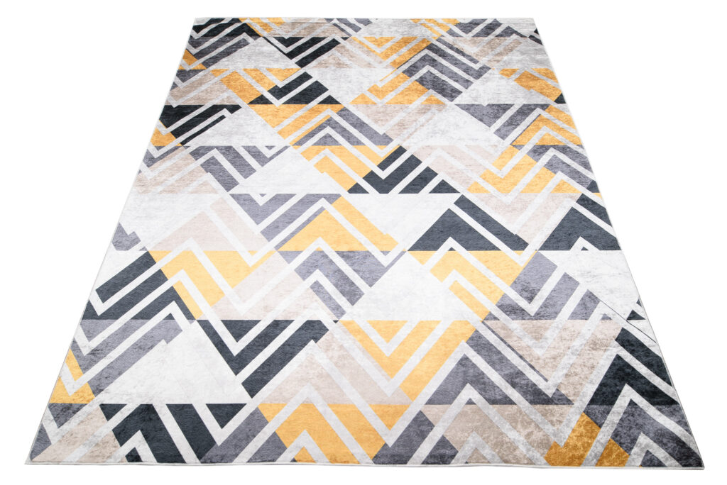 Tappeto Toscana Multicolore Triangoli e Zig-Zag
