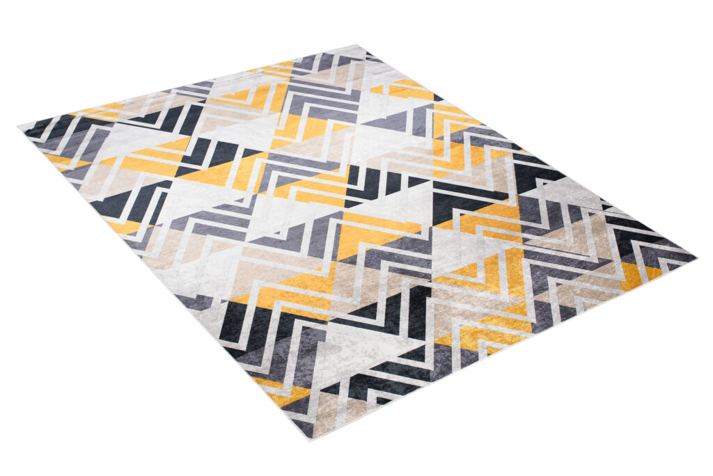 Tappeto Toscana Multicolore Triangoli e Zig-Zag