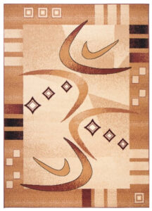 Tappeto Atlas Beige Marrone Geometrico Astratto