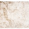 Tappeto Hera Crema Beige Astratto Onde Effetto 3D