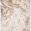 Tappeto Hera Crema Beige Marrone Onde Effetto 3D