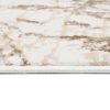 Tappeto Hera Crema Beige Marrone Onde Effetto 3D