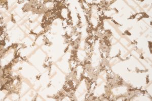 Tappeto Hera Crema Beige Marrone Onde Effetto 3D