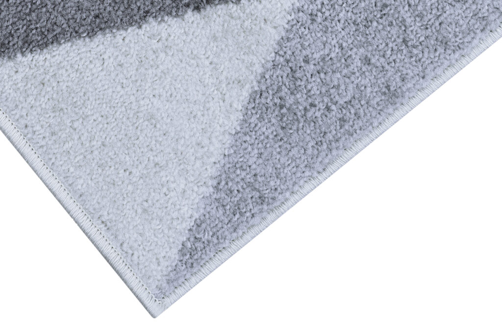 Tappeto Lazur Grigio Rosa Geometrico Rombi