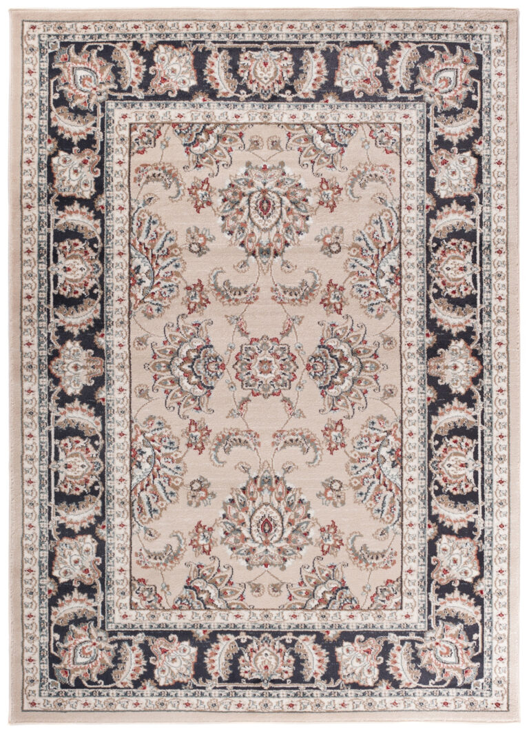 Tappeto Colorado Classico Beige Grigio Rosso