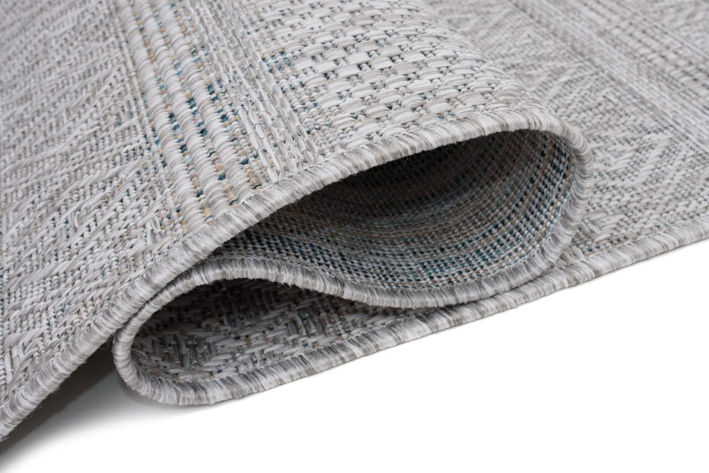 Tappeto Melissa Grigio Melange Etnico Interno Esterno