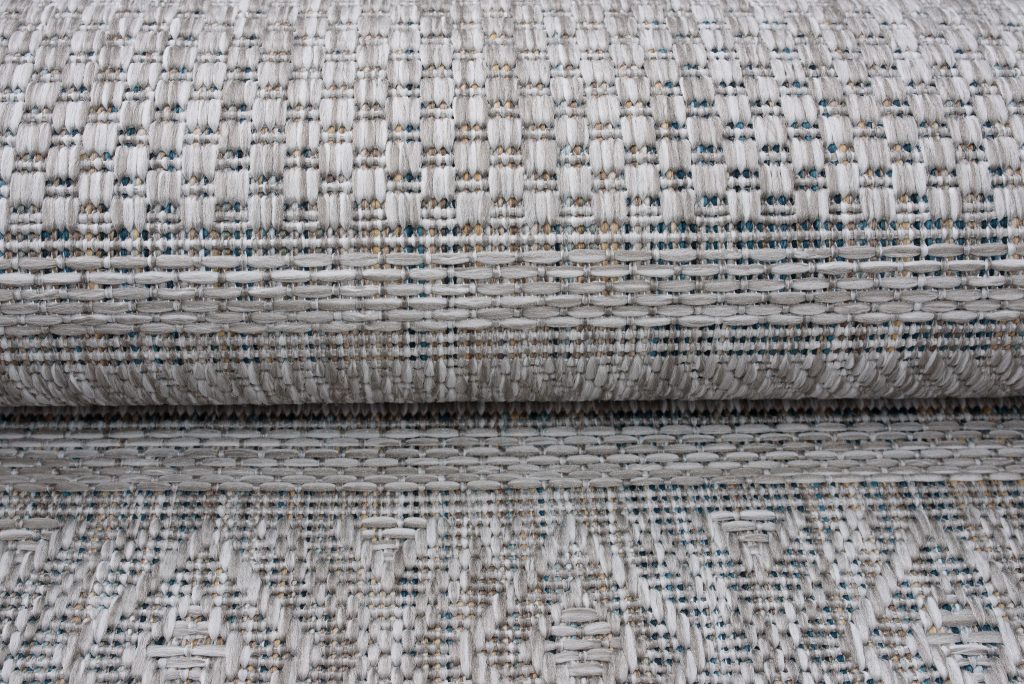 Tappeto Melissa Grigio Melange Etnico Interno Esterno