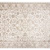 Tappeto Hera Vintage Crema Beige Cornice Effetto 3D