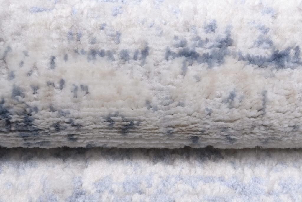 Tappeto Sky Blu Crema Astratto Sfumature