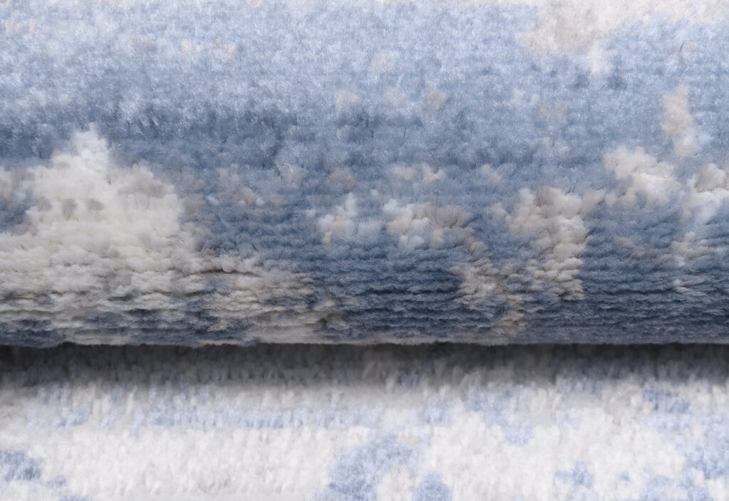 Tappeto Sky Blu Grigio Moderno Astratto