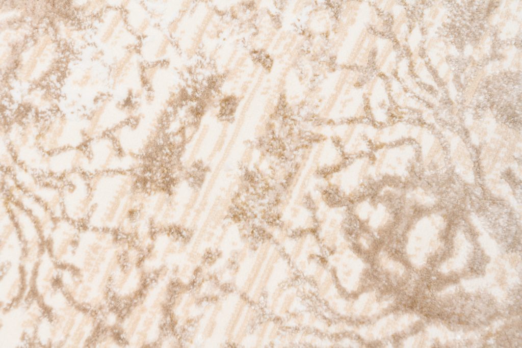 Tappeto Hera Crema Beige Ornamenti Vintage Effetto 3D