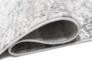 Tappeto Hera Grigio Crema Beige Sfumature Effetto 3D