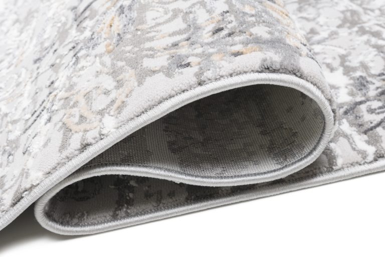 Tappeto Hera Grigio Crema Beige Sfumature Effetto 3D