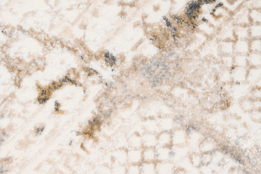 Tappeto Hera Crema Beige Grigio Etnico Effetto 3D