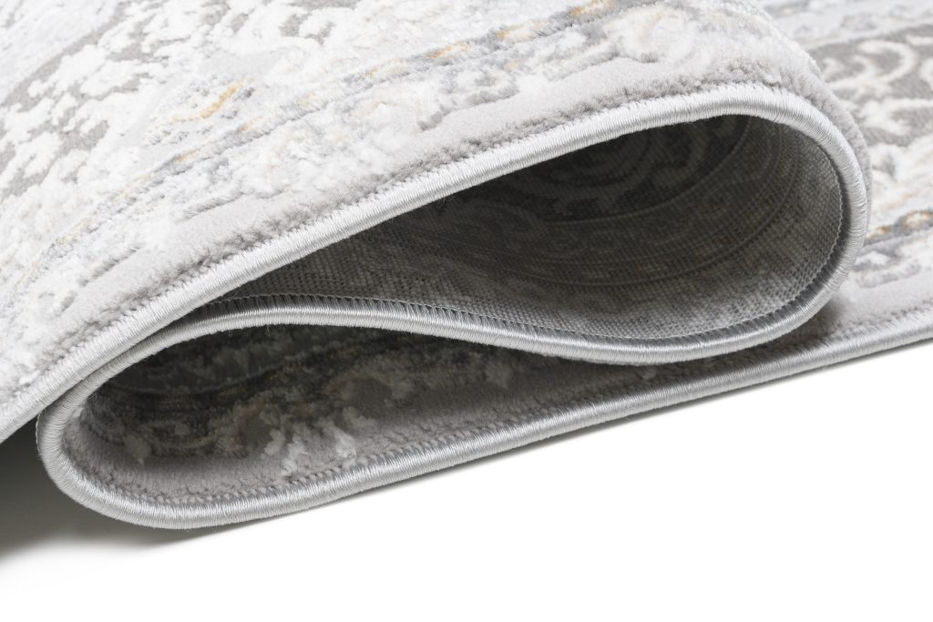 Tappeto Hera Grigio Beige Crema Tradizionale Effetto 3D