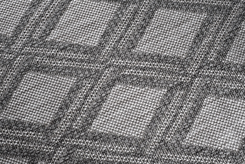 Tappeto Capri Moderno Geometrico Design Grigio  Esterno Interno