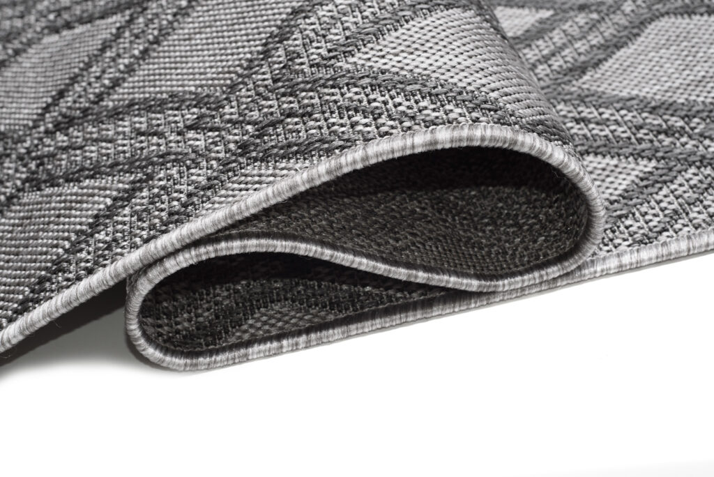 Tappeto Capri Moderno Geometrico Design Grigio  Esterno Interno