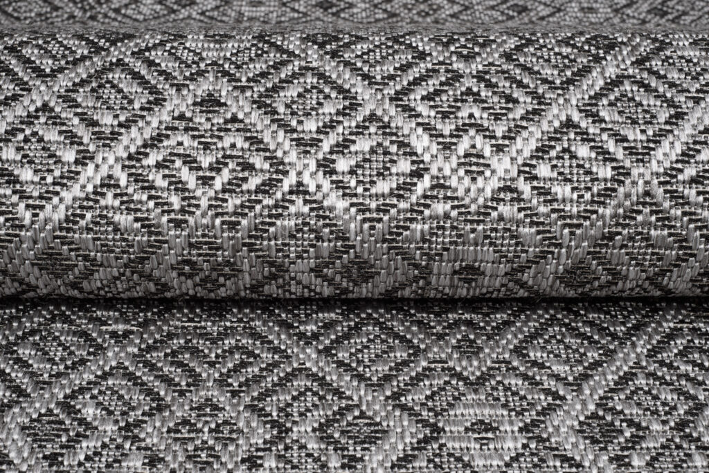 Tappeto Capri Moderno Geometrico Design Grigio  Interno Esterno