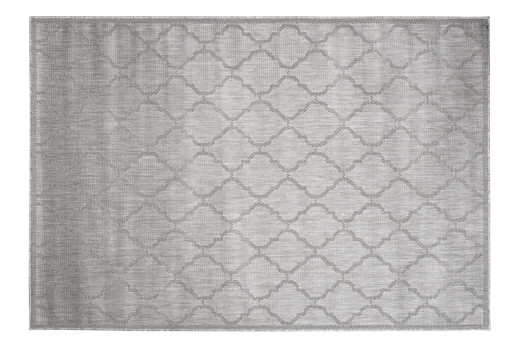 Tappeto Capri Moderno Marocchino Design Grigio  Esterno Interno