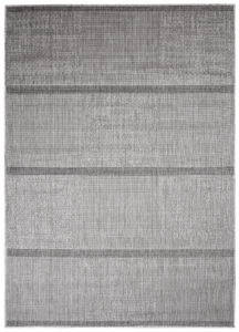 Tappeto Capri Moderno Design Grigio Chiaro Esterno Interno