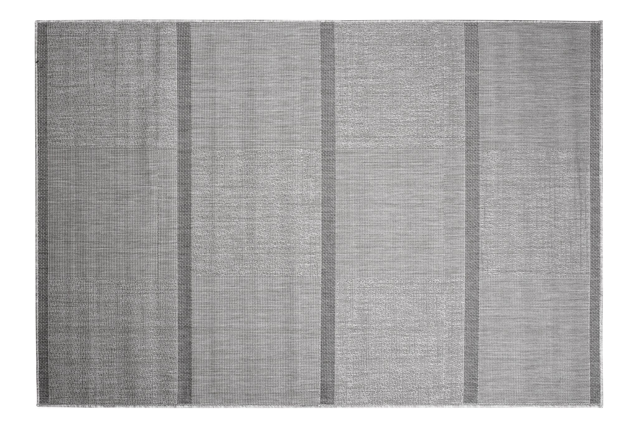 Tappeto Capri Moderno Design Grigio Chiaro Esterno Interno