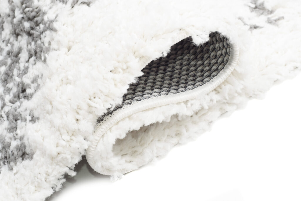 Tappeto Passatoia Boho con Frange Crema Etnico Shaggy