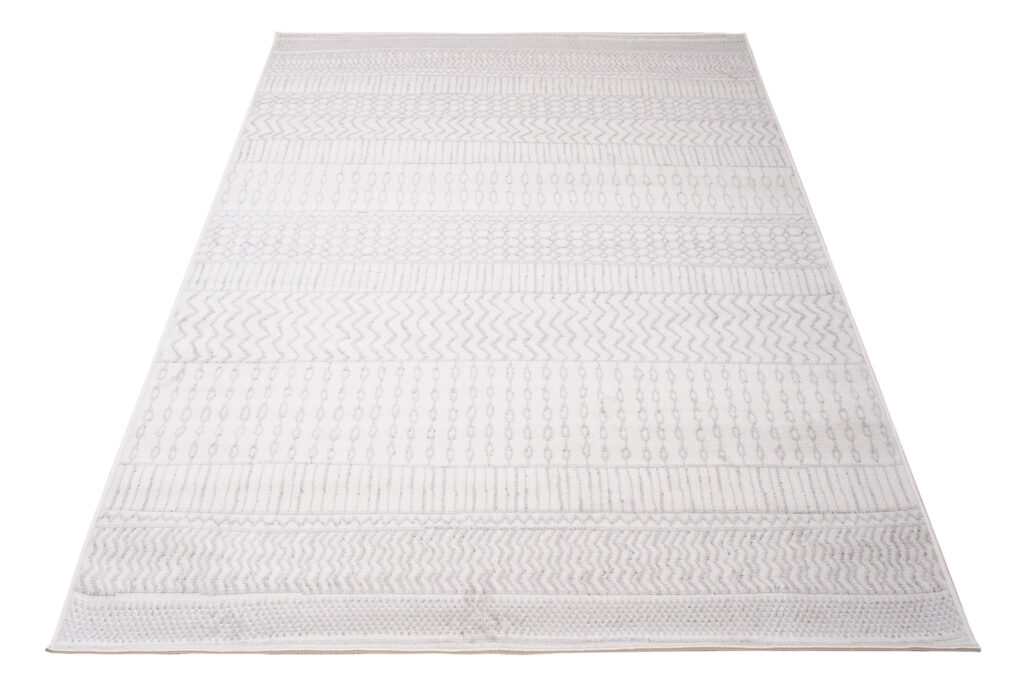 Tappeto Juno Crema Grigio Chiaro Etnico
