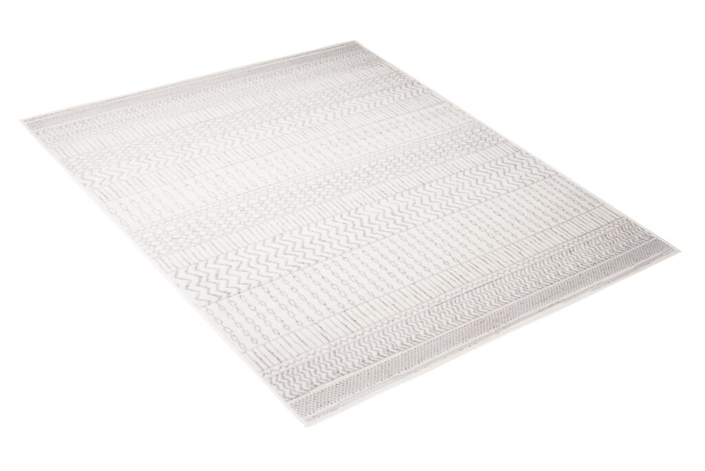 Tappeto Juno Crema Grigio Chiaro Etnico