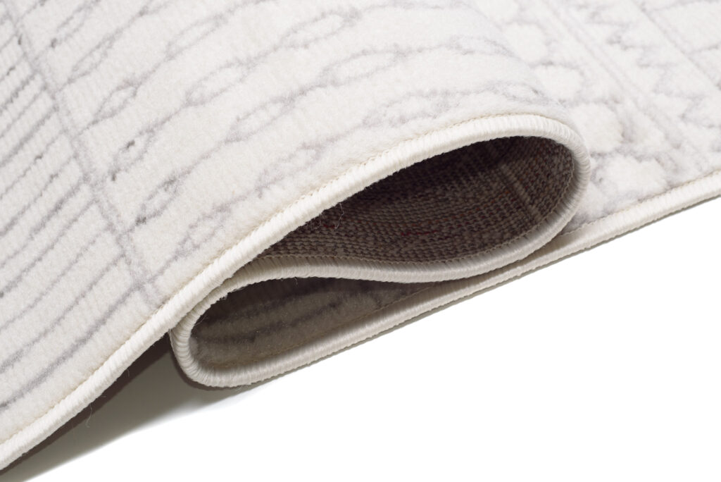 Tappeto Juno Crema Grigio Chiaro Etnico