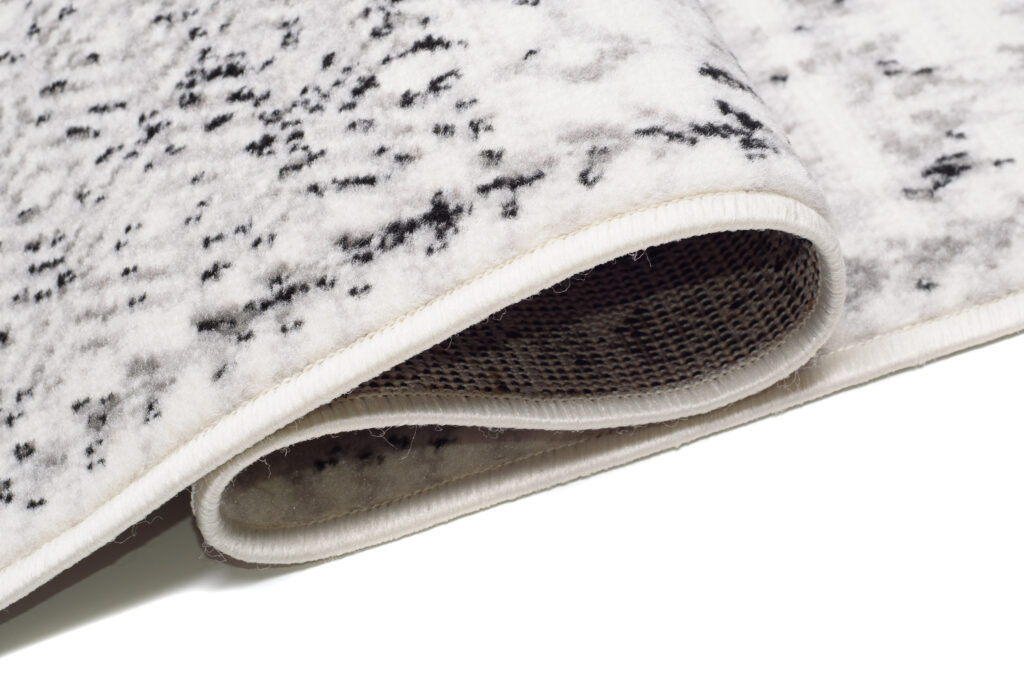 Tappeto Juno Crema Grigio Etnico Cornice