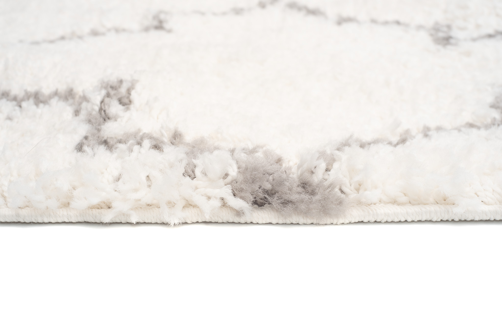 Tappeto Boho con Frange Crema Marocchino Trifoglio