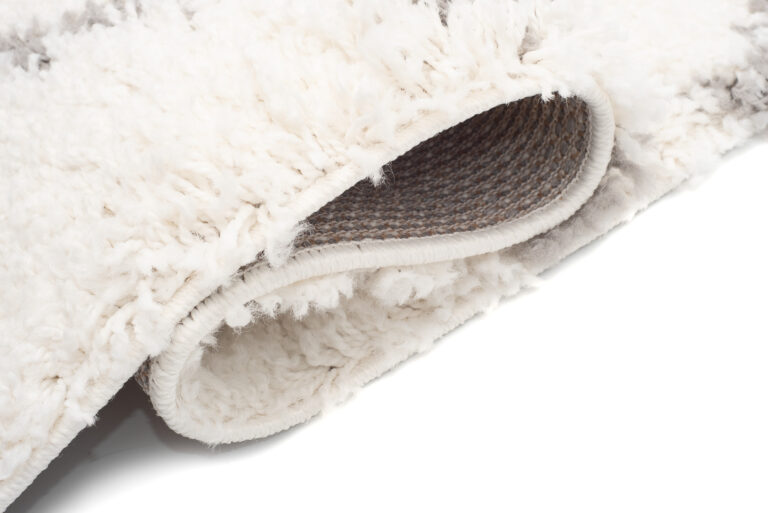 Tappeto Boho con Frange Crema Marocchino Trifoglio