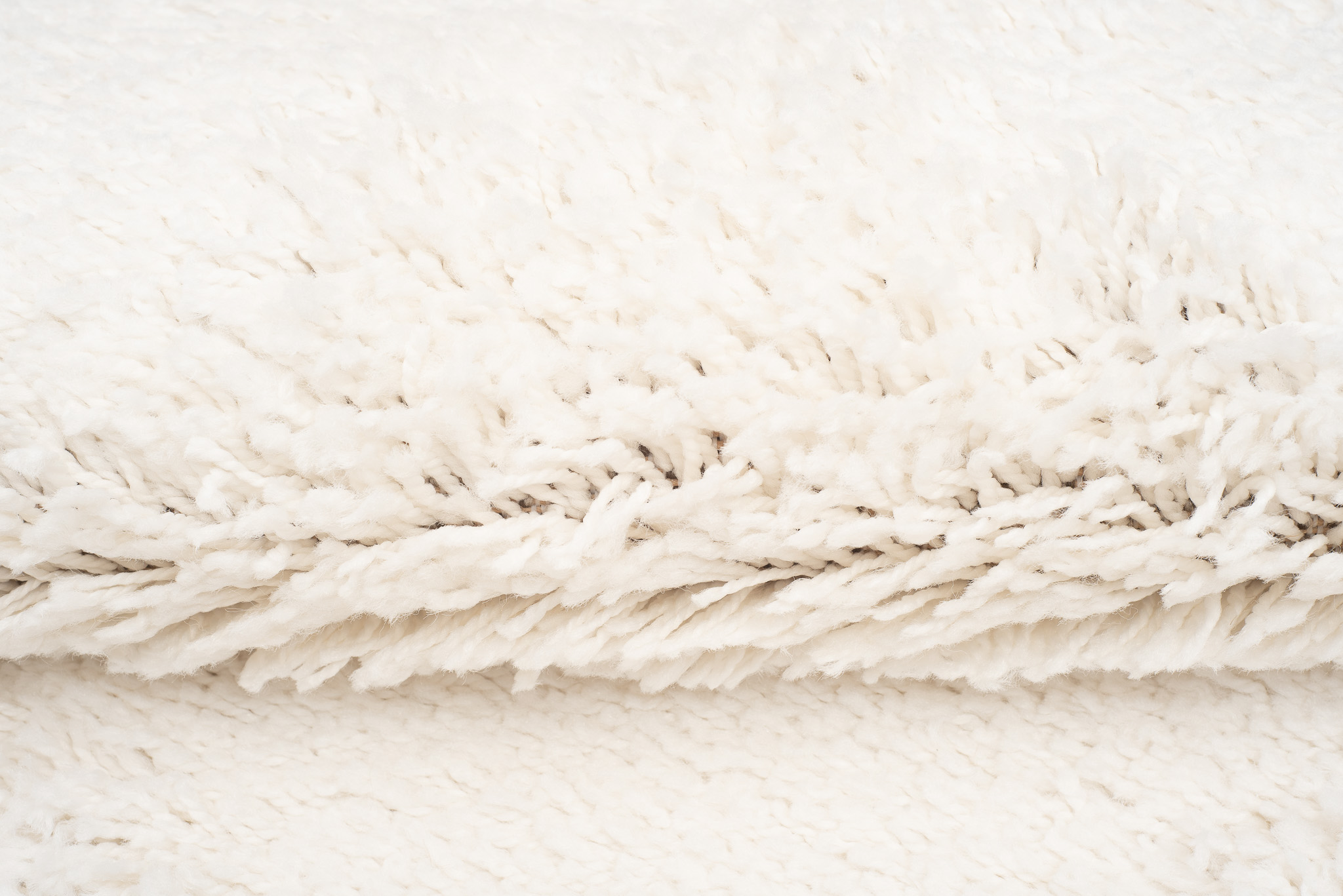 Tappeto Boho con Frange Crema Etnico Shaggy