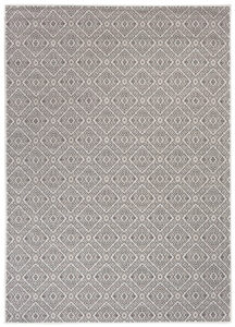 Tappeto Capri Salotto Cucina Terazzo Esterno Interno Geometrico Nero