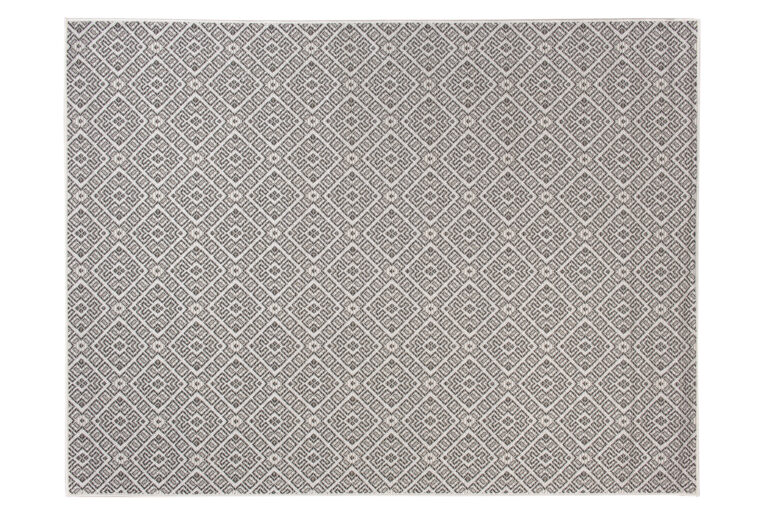 Tappeto Capri Salotto Cucina Terazzo Esterno Interno Geometrico Nero