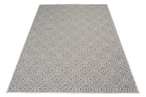 Tappeto Capri Salotto Cucina Terazzo Esterno Interno Geometrico Nero