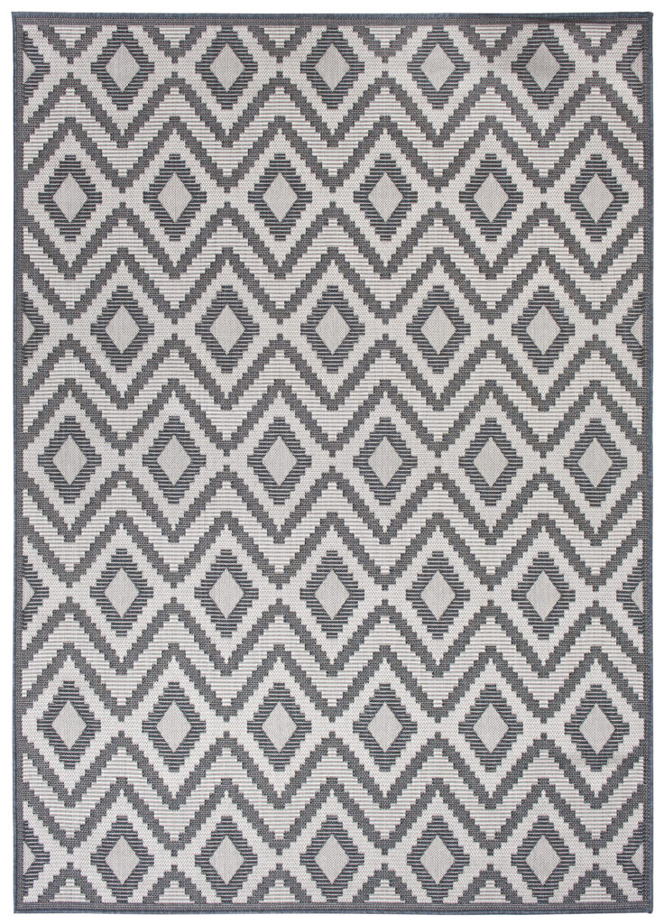 Tappeto Capri Esterno Interno Salotto Cucina Geometrico Terazzo Crema