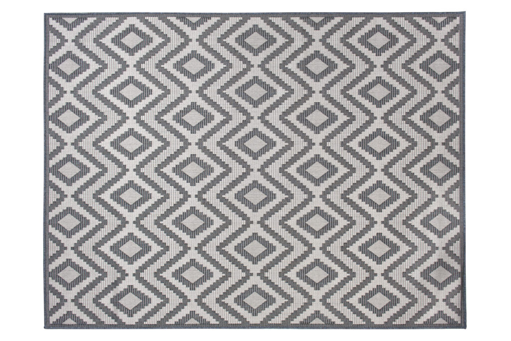 Tappeto Capri Esterno Interno Salotto Cucina Geometrico Terazzo Crema
