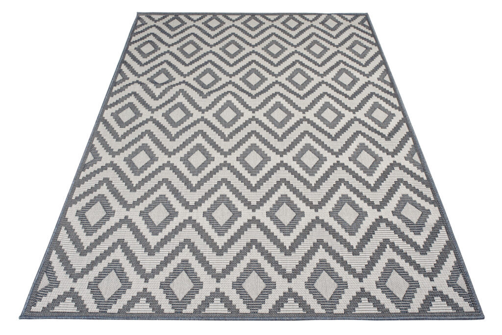 Tappeto Capri Esterno Interno Salotto Cucina Geometrico Terazzo Crema
