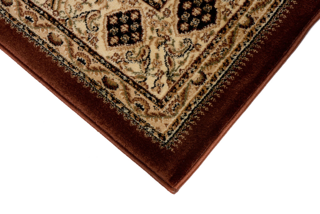 Tappeto Tradizionale Yesemek Marrone Cornice