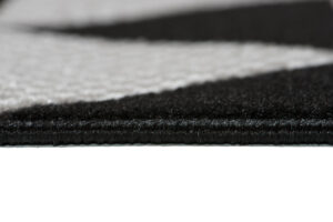 Tappeto Maya Grigio Giallo Geometrico Triangoli