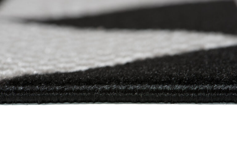 Tappeto Maya Grigio Giallo Geometrico Triangoli