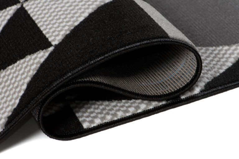 Tappeto Maya Grigio Giallo Geometrico Triangoli