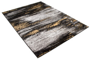 Tappeto Maya Grigio Giallo Astratto