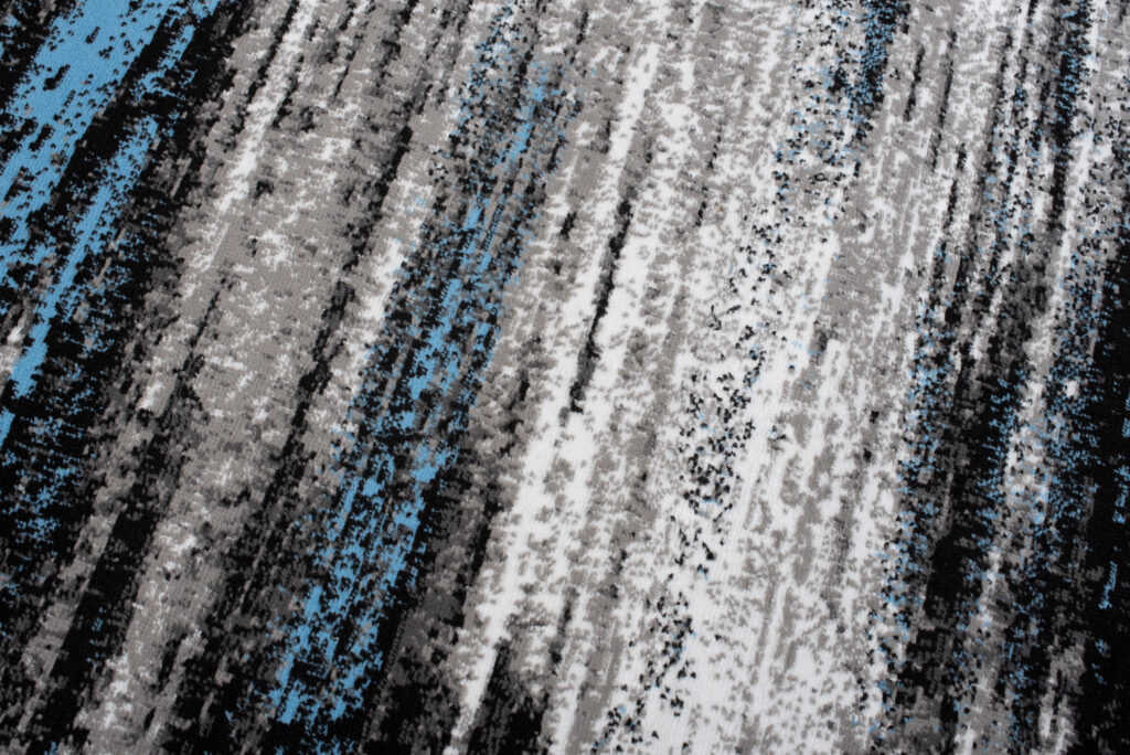 Tappeto Maya Grigio Blu Astratto