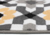Tappeto Maya Grigio Giallo Floreale Mosaico